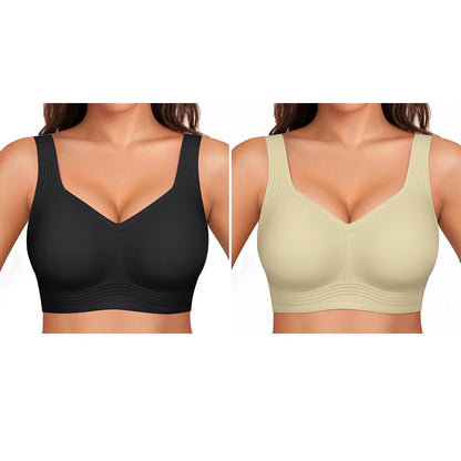 🔥Hot Sale 49% OFF!!⚡ -Super firming bra | Women Wirefree Seamless Bras 👍No more sagging breasts