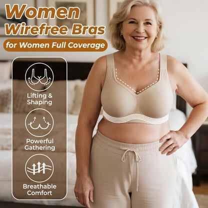 🔥Hot Sale 49% OFF!!⚡ -Super firming bra | Women Wirefree Seamless Bras 👍No more sagging breasts
