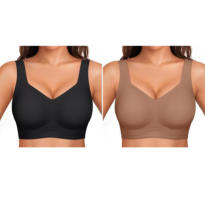 🔥Hot Sale 49% OFF!!⚡ -Super firming bra | Women Wirefree Seamless Bras 👍No more sagging breasts