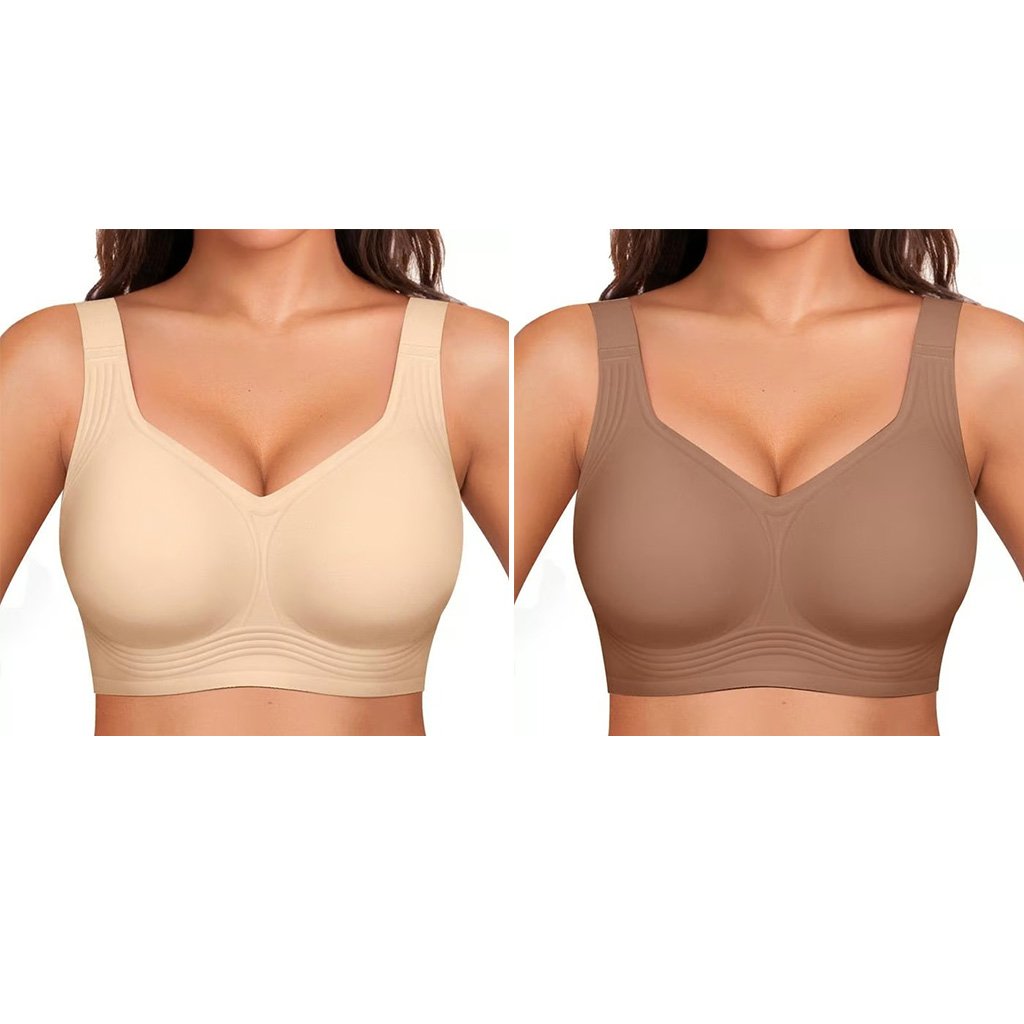 🔥Hot Sale 49% OFF!!⚡ -Super firming bra | Women Wirefree Seamless Bras 👍No more sagging breasts