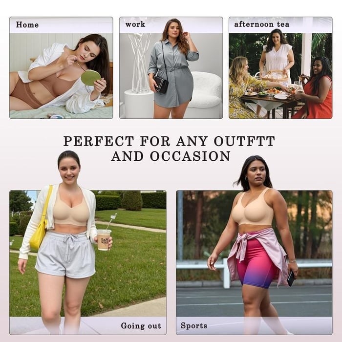 🔥Hot Sale 49% OFF!!⚡ -Super firming bra | Women Wirefree Seamless Bras 👍No more sagging breasts